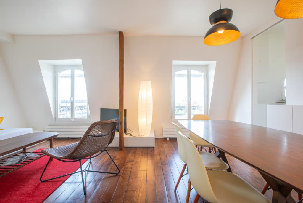 Furnished apartment - 2 rooms - 0 sqm - Arts et Metiers - Beaubourg - 75011 Paris - 111429