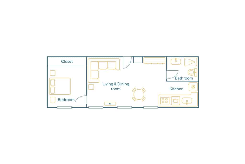 Location Appartement Meublé – 2 pièces – 36 m² – Sentier – Bonne Nouvelle – 75002 Paris – 102227 - non contractuel