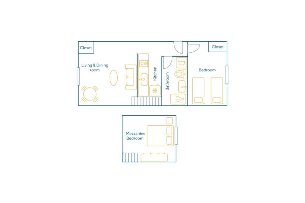 Furnished apartment – 3 rooms – 55 sqm – Quartier Latin – Saint Germain de Prés – Odéon – 75006 Paris – 206312 - non contractual