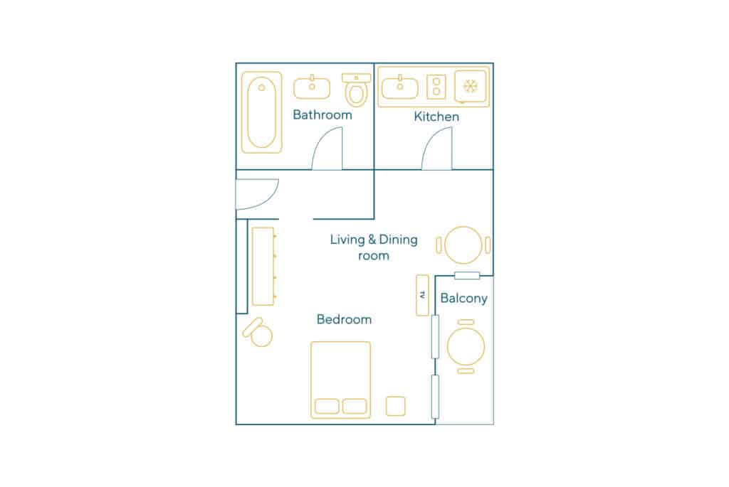 Location Appartement Meublé – 1 pièce – 32 m² – Quartier de l’Horloge – 75003 Paris – S03021
