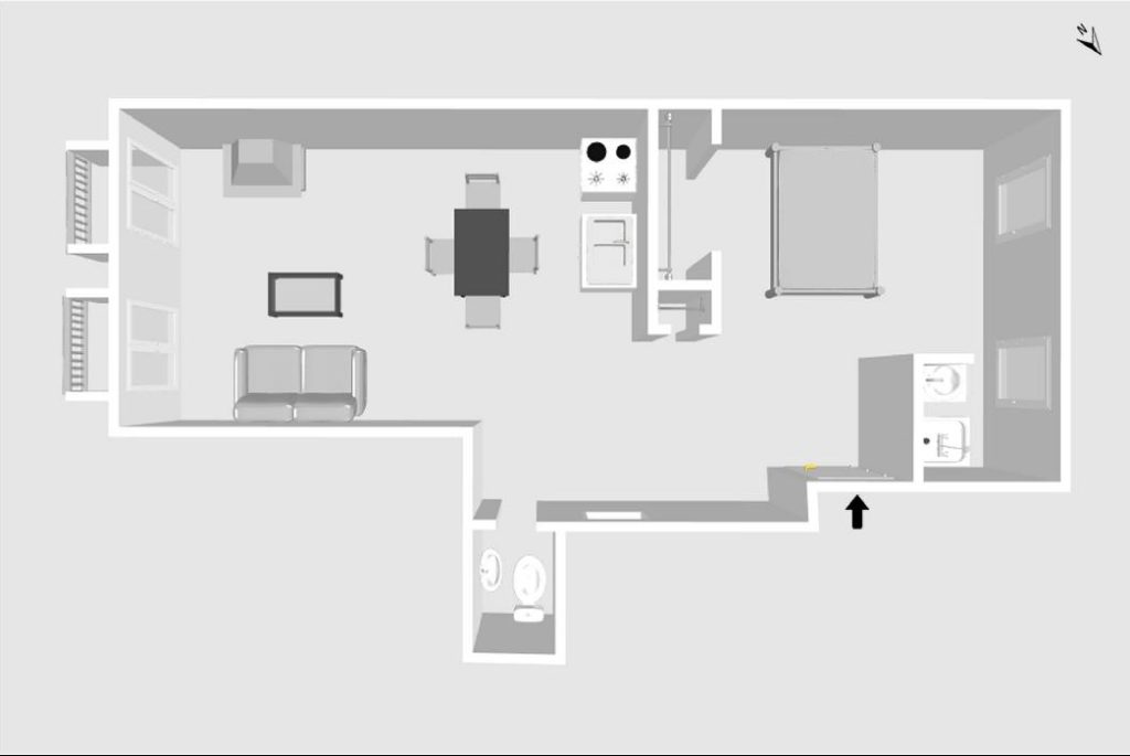 Location Appartement Meublé - 2 pièces - 30m² - Martyrs - Saint Georges - Trinité- 75009 Paris -109083-12