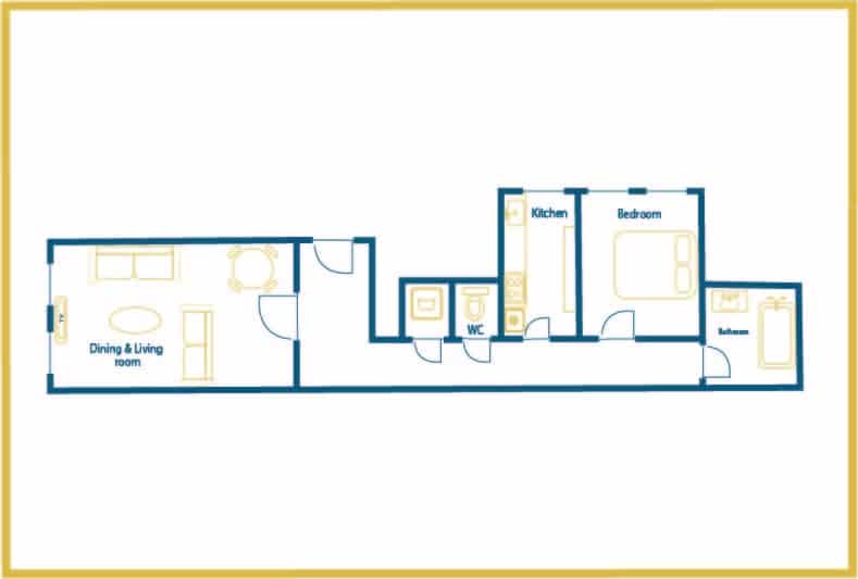 Location Appartement Meublé - 2 pièces - 62 m² - Bourse - 75002 Paris - 102140-14