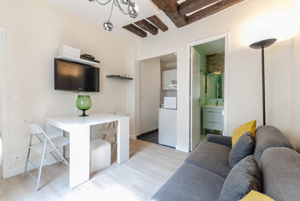 Location Appartement Meublé - 2 pièces - 31 m² - Montorgueil - 75002 Paris - 102209