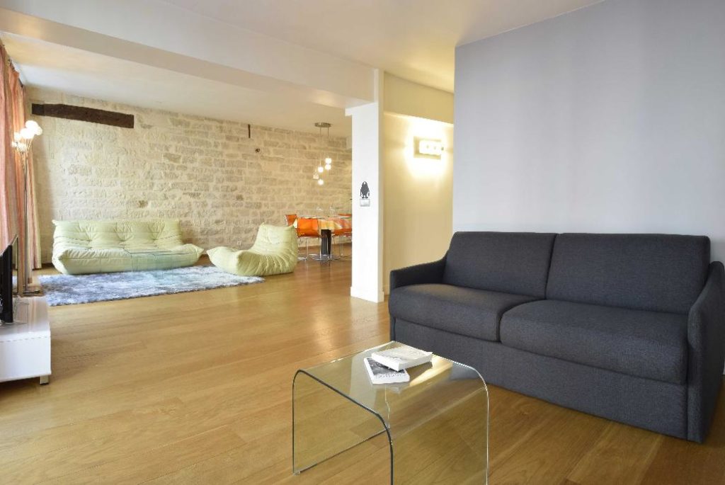 Location Appartement Meublé - 2 pièces - 90m² - Arts et Metiers - Beaubourg- 75002 Paris -102144-5