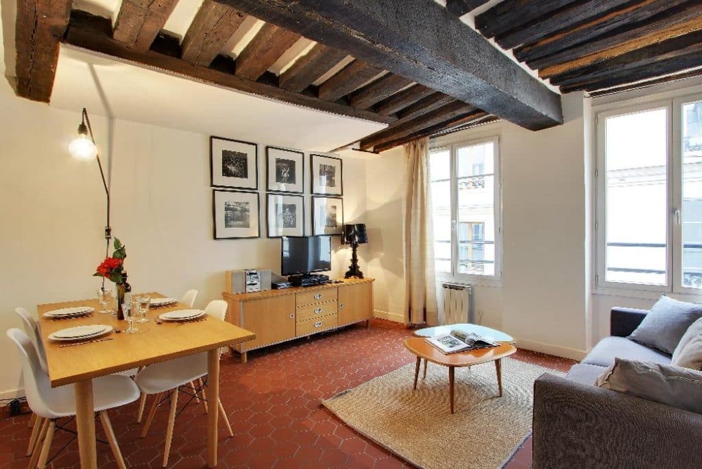 Location Appartement Meublé - 2 pièces - 40 m2 - Sentier - Bonne Nouvelle- 75002 Paris -102162-5