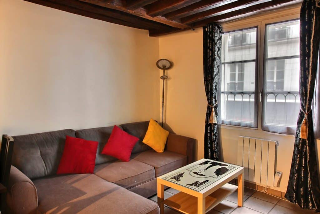 Location Appartement Meublé - 2 pièces - 35 m2 - Arts et Metiers - Beaubourg- 75003 Paris -103232