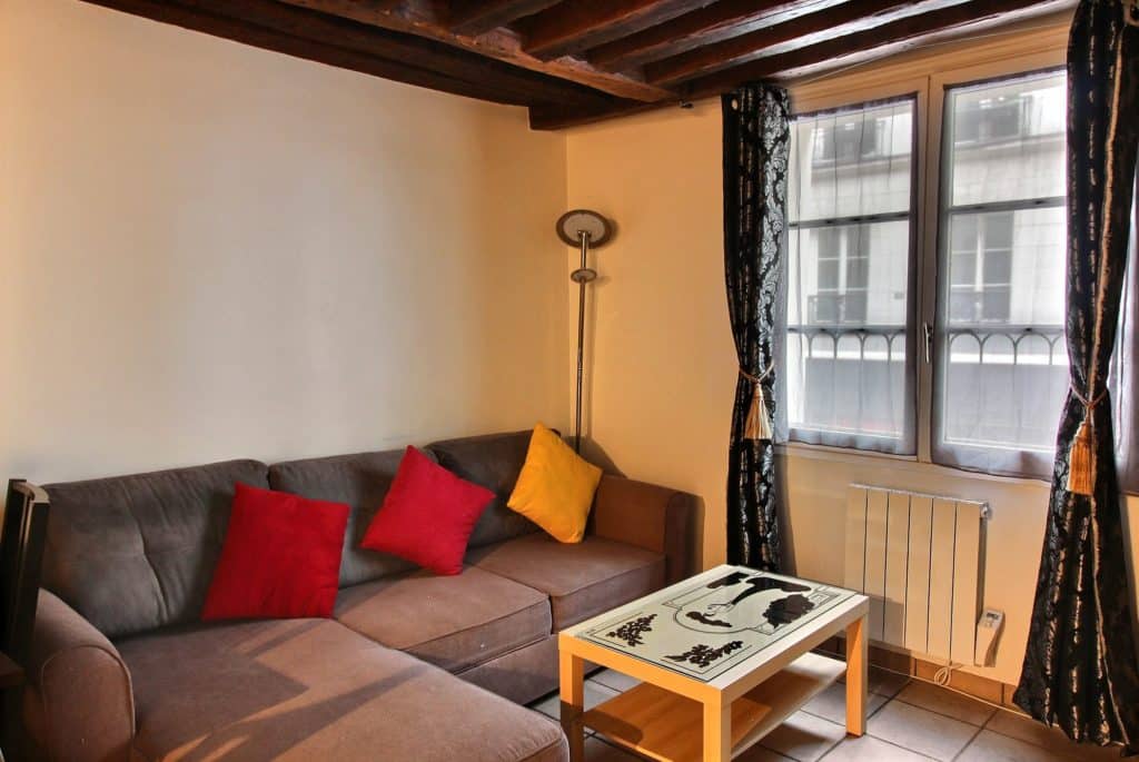 Furnished apartment - 2 rooms- 35 sqm- Arts et Metiers - Beaubourg- 75003 Paris -103232