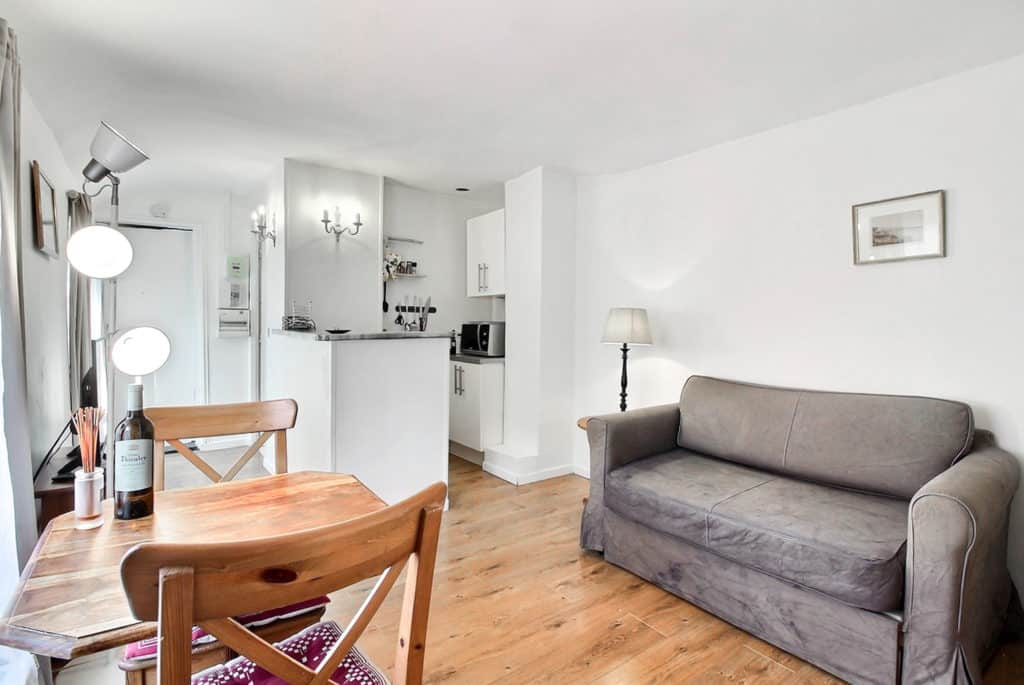 Location Appartement Meublé - 2 pièces - 25 m² - Bastille - Faubourg St Antoine - 75004 Paris - 104015-8