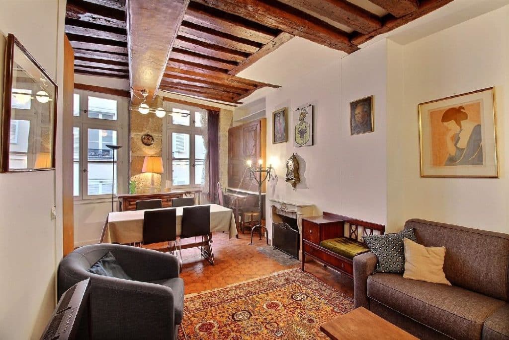 Furnished apartment - 2 rooms- 50 sqm- Quartier Latin - Saint Germain de Prés - Odéon- 75005 Paris -105250-11