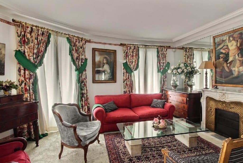 Furnished apartment - 2 rooms- 80 sqm- Quartier Latin - Saint Germain de Prés - Odéon- 75005 Paris -105390