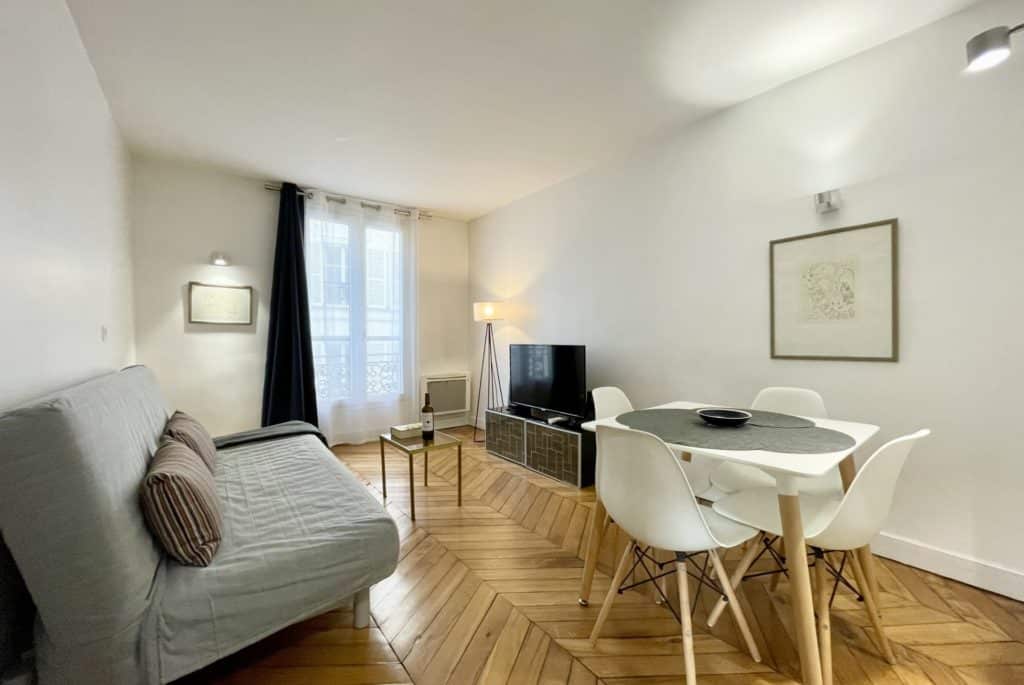 Location Appartement Meublé - 2 pièces - 32 m² - Grands Boulevards - Lafayette - 75009 Paris - 109052