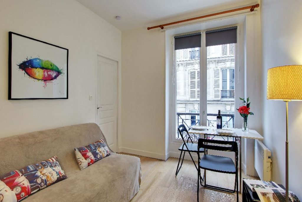 Location Appartement Meublé - 2 pièces - 25m² - Grands Boulevards - Lafayette- 75009 Paris -109116