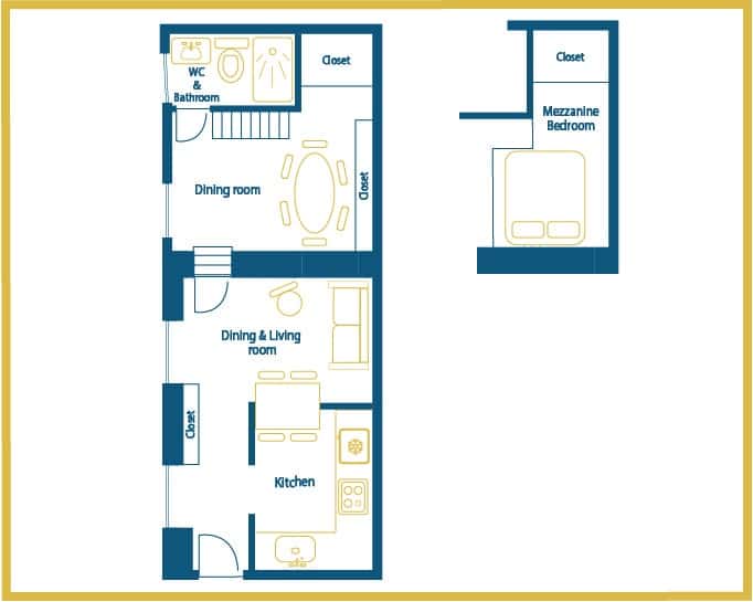 Location Appartement Meublé - 2 pièces - 50 m² - Bonne Nouvelle - Poissonnière - 75010 Paris - 110076-11