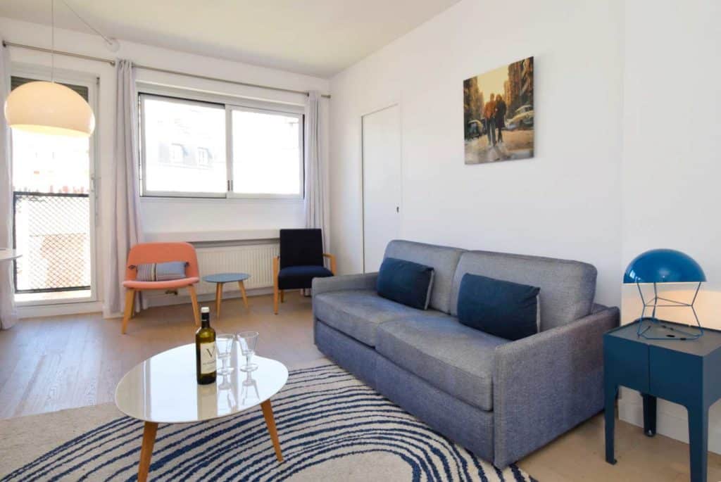 Location Appartement Meublé - 2 pièces - 43 m² - Auteuil - St Cloud - 75016 Paris - 116470-5
