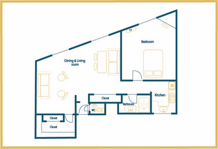 Location Appartement Meublé - 2 pièces - 55 m² - Etoile - Trocadéro - 75116 Paris - 116131-11