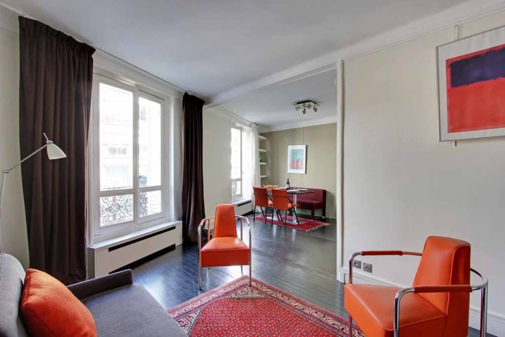 Location Appartement Meublé - 2 pièces - 55 m² - Etoile - Trocadéro - 75116 Paris - 116131