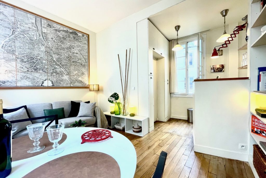 Location Appartement Meublé - 35.04 m² - 2 pièces - 75001 Paris - 101551 - 444093976777