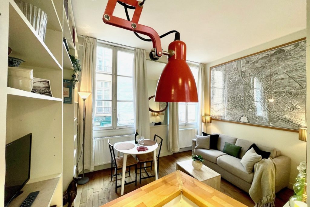 Location Appartement Meublé - 35.04 m² - 2 pièces - 75001 Paris - 101551 - 444093987013