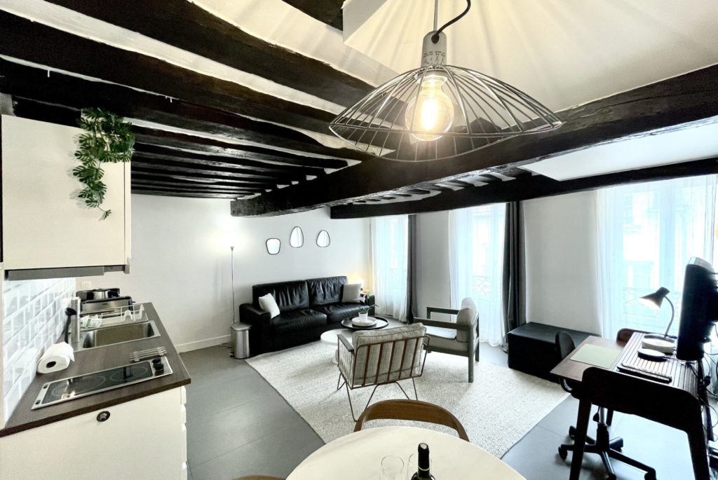 Location Appartement Meublé - 43.43 m² - 2 pièces - 75002 Paris - 102914 - 393154159850