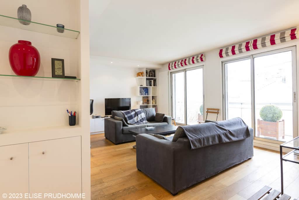Location Appartement Meublé - 2 pièces - 55 m² - Porte Maillot - Etoile - Ternes - 75017 Paris - 117373