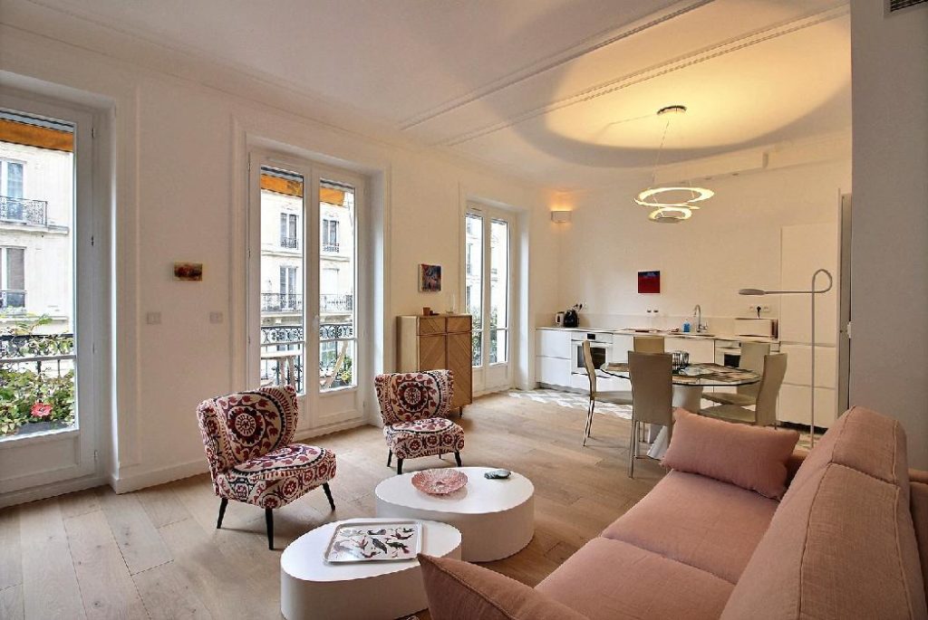 Location Appartement Meublé 3 pièces - 76 m² - Montorgueil - 75002 Paris - 202090