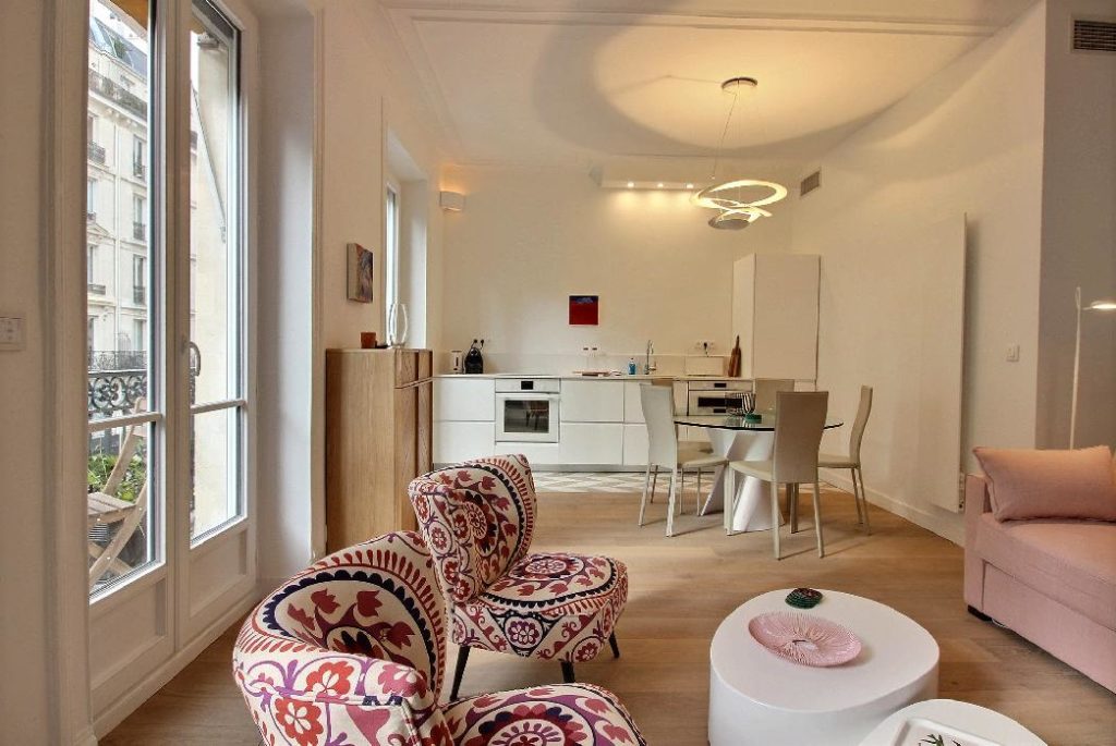 Location Appartement Meublé 3 pièces - 76 m² - Montorgueil - 75002 Paris - 202090-6