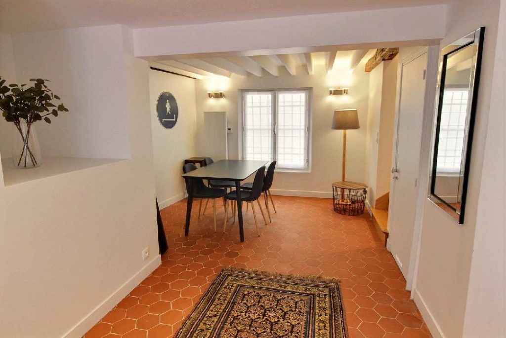 Location Appartement Meublé - 2 pièces - 70m² - Hôtel de Ville - Beaubourg - 75004 Paris - 104166-14