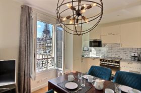 Furnished apartment - 3 rooms - 63 sqm - Champ de Mars - 75007 Paris - 207211