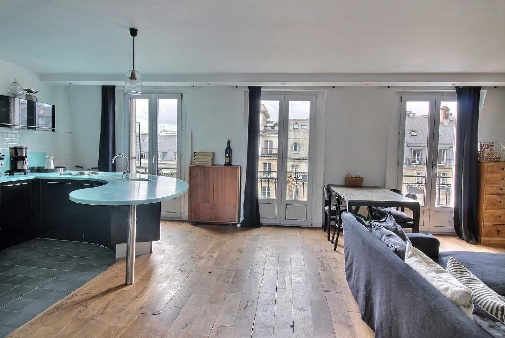 Furnished apartment - 3 rooms - 92 sqm - Grands Boulevards - Lafayette - 75009 Paris - 209142-14