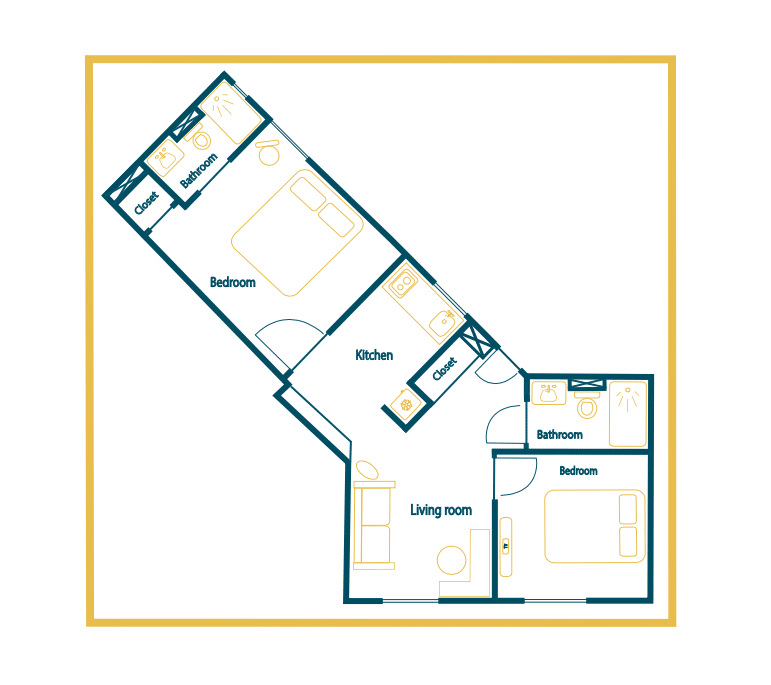 Location Appartement Meublé - 3 pièces - 46 m² - Montmartre - Pigalle - 75018 Paris - 218931-23