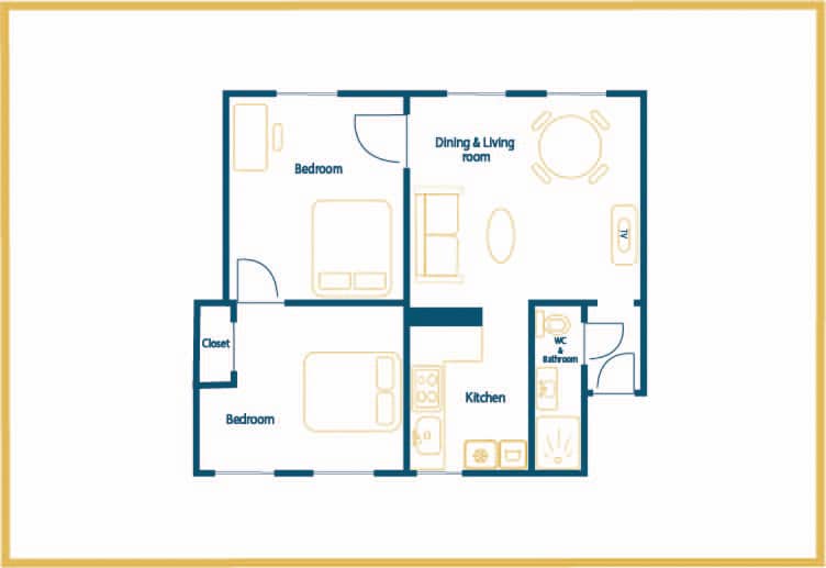 Location Appartement Meublé - 3 pièces - 47 m² - Auteuil - St Cloud - 92100 Boulogne-Billancourt - 292024-13