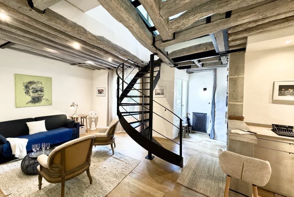 Location Appartement Meublé - 88.82 m² - 3 pièces - 75003 Paris - 203079 - 450191560925