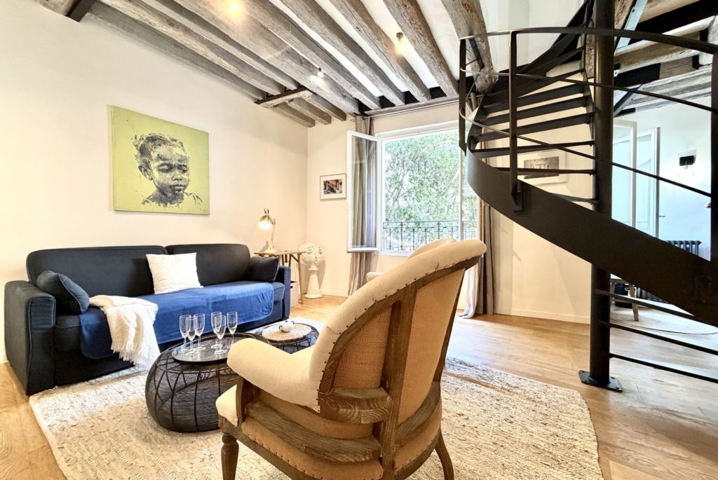 Location Appartement Meublé - 88.82 m² - 3 pièces - 75003 Paris - 203079 - 450191646922