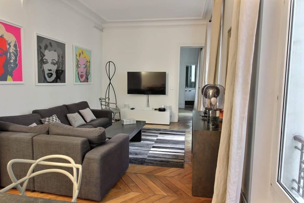 Location Appartement Meublé 4 pièces - 100 m2 - Champs Elysées - Etoile- 75116 Paris -316365-36