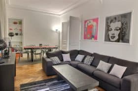 Furnished apartment4 rooms - 100 sqm - Champs Elysées - Etoile- 75116 Paris -316365