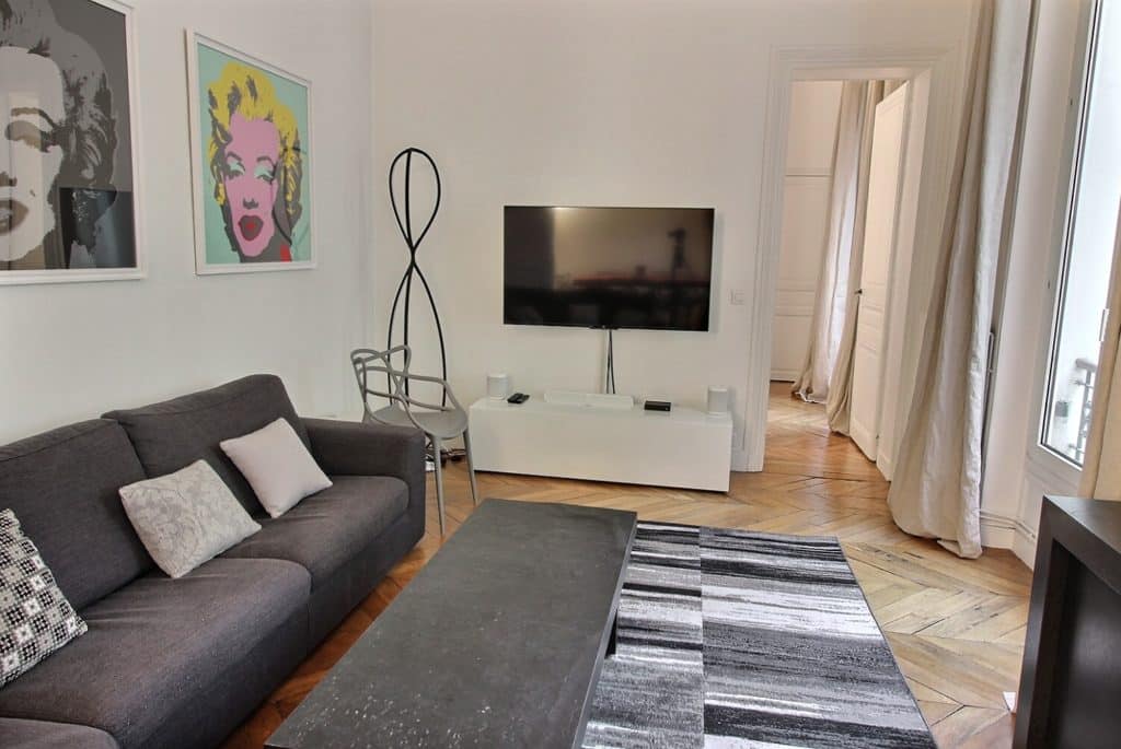 Location Appartement Meublé - 4 pièces - 100 m² - Champs Elysées - Etoile - 75116 Paris - 316365-39