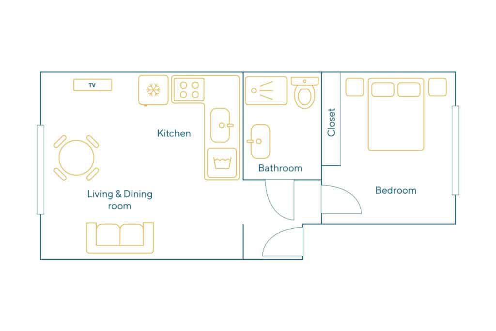 Location Appartement Meublé – 2 pièces – 31 m² – Gare de Lyon – 75012 Paris – 112350