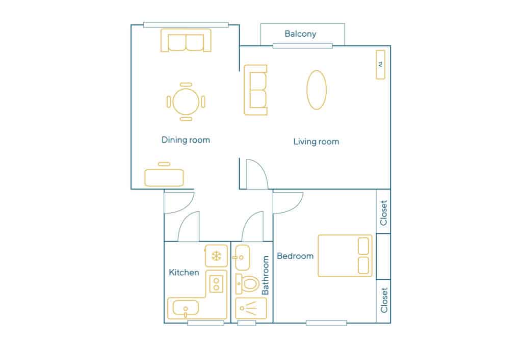 Location Appartement Meublé – 2 pièces – 50 m² – Montmartre – Pigalle – 75018 Paris – 118099