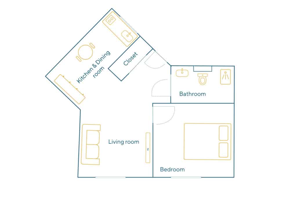 Furnished apartment - 2 rooms - 30 sqm - Montmartre - Pigalle - 75018 Paris - 118921