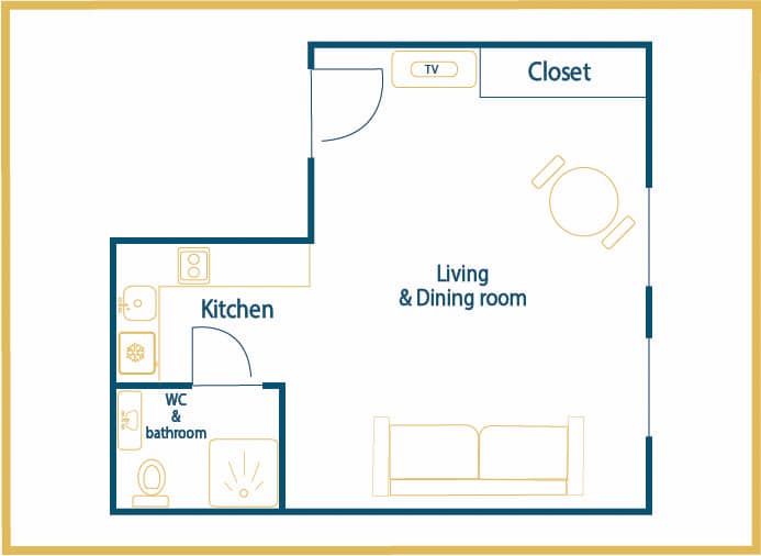 Location Appartement Meublé - 1 pièce - 20 m² - Sentier - Bonne Nouvelle - 75002 Paris - S02448-9