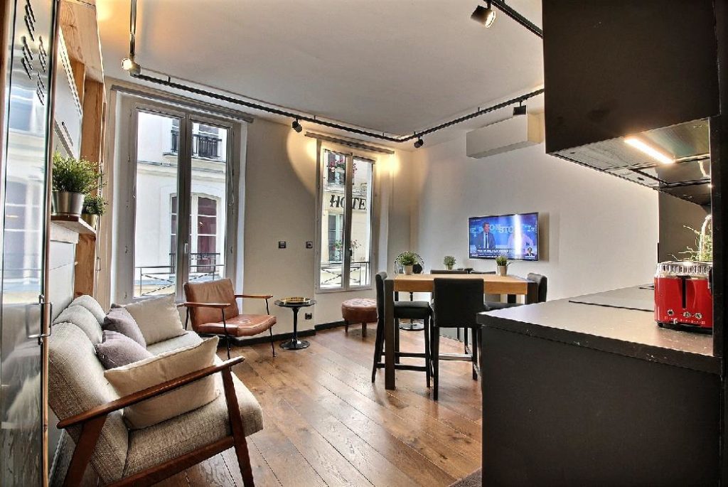 Location Appartement Meublé 1 pièces - 30 m2 - Marais - Bastille - 75003 Paris - S03013