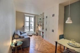 Location Appartement Meublé - 1 pièce - 25m² - Bonne Nouvelle - Poissonnière- 75010 Paris -S10101