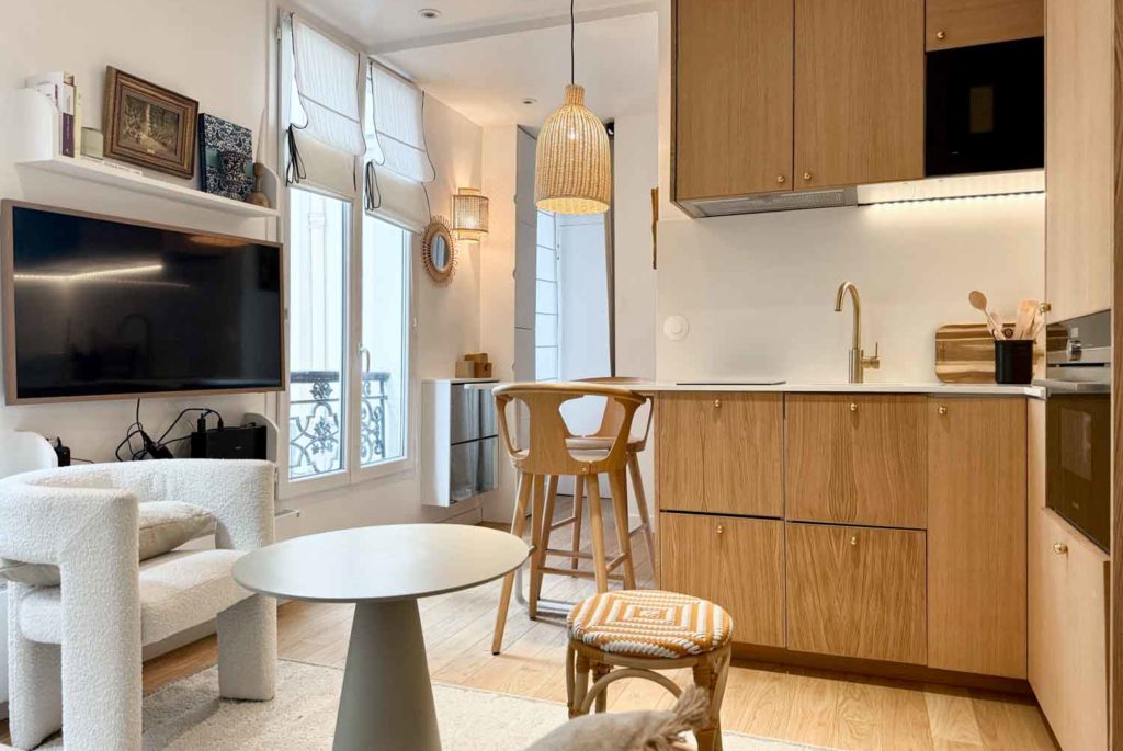 Furnished apartment - 1 room - 20 sqm - Montparnasse - Maine - 75014 Paris