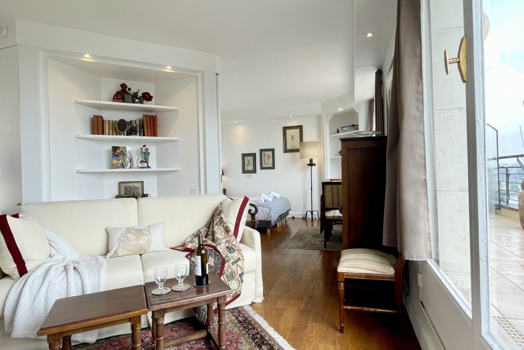 Location Appartement Meublé - 1 pièce - 50 m² - Auteuil - St Cloud - 75016 Paris - S16007