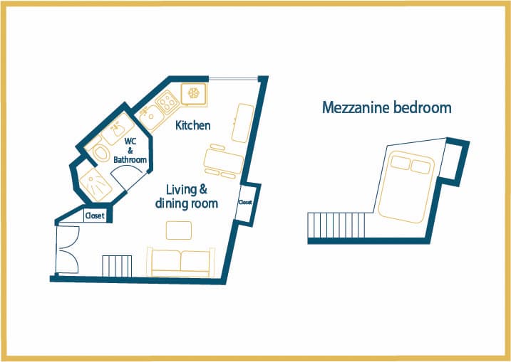 Location Appartement Meublé - 1 pièce - 20 m² - Porte Maillot - Etoile - Ternes - 75017 Paris - S17171-17